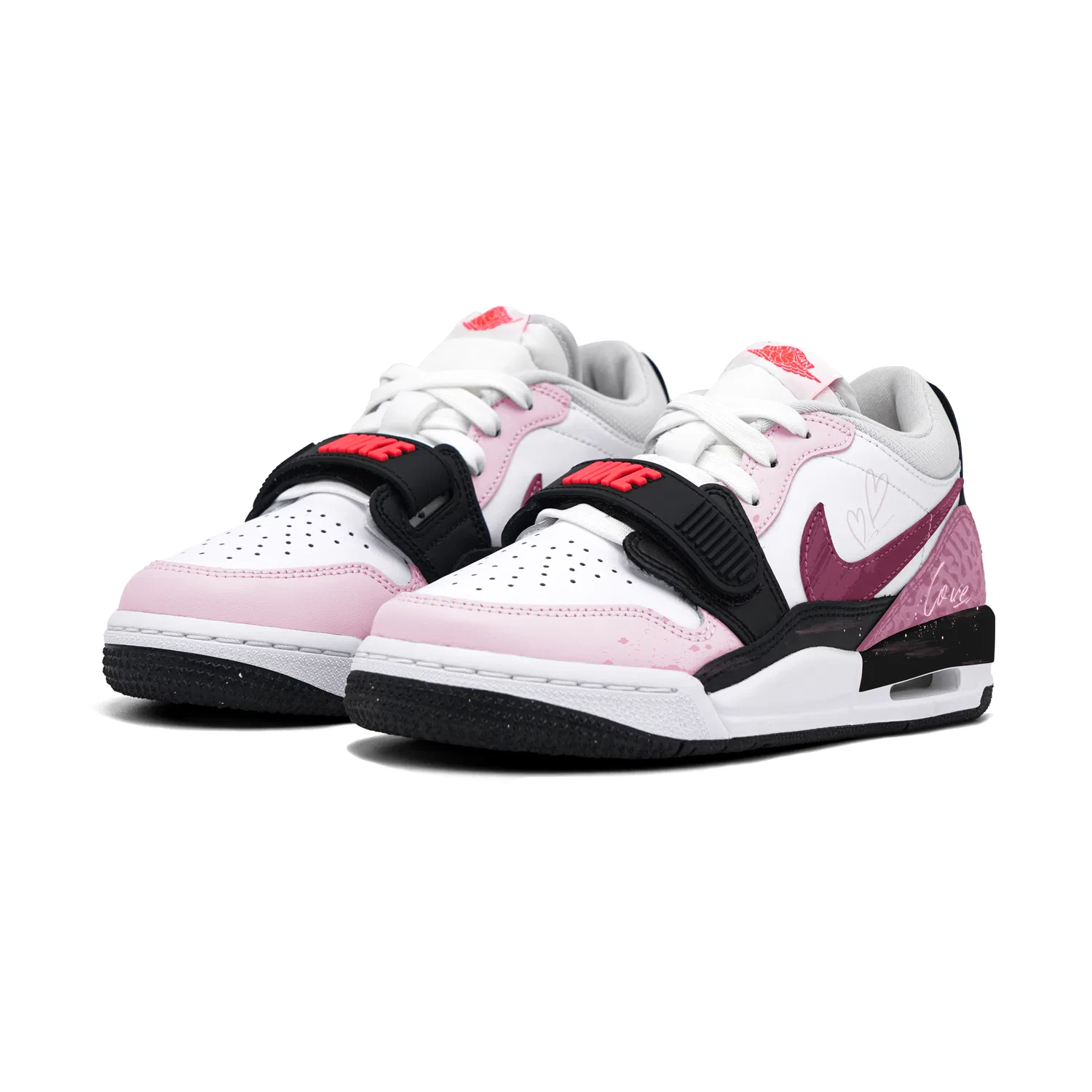 Кроссовки для девочек ретро-баскетбольные Jordan Legacy 312, Цвет White — фото 4