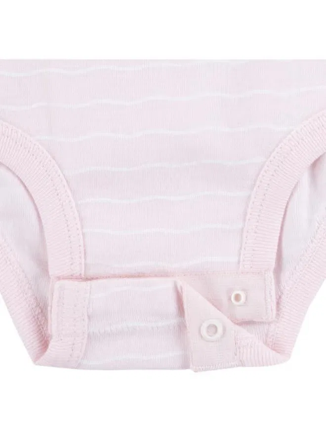 Боди-комбинезон с принтом комплект 3 шт Huggies, белый — фото 3