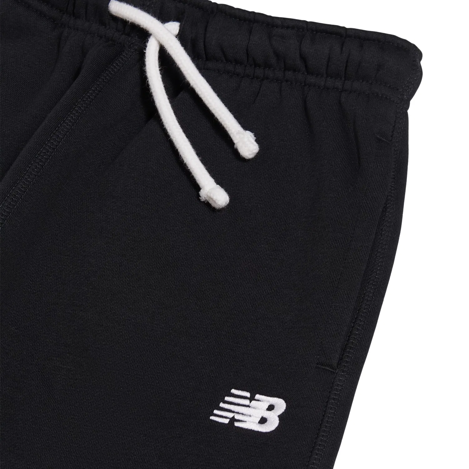 Детские джоггеры прямого кроя с мягкой начесанной подкладкой Brush Back Straight Leg Jogger New Balance, Black — фото 3