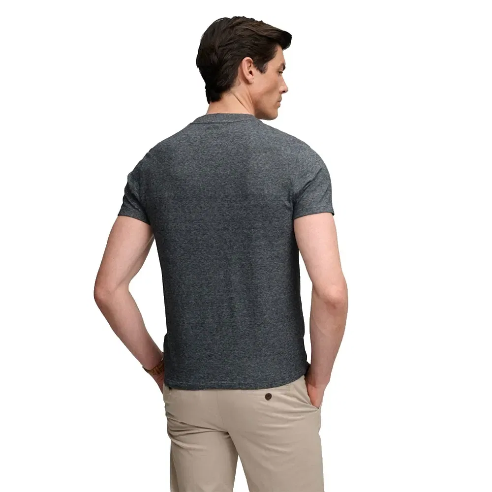 Футболка с коротким рукавом Essential Stacked Logo Embroidered Superdry, серый — фото 2