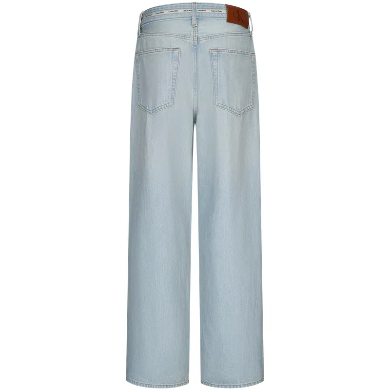Женские джинсы широкие Calvin Klein 45X Denim Light Blue — фото 3