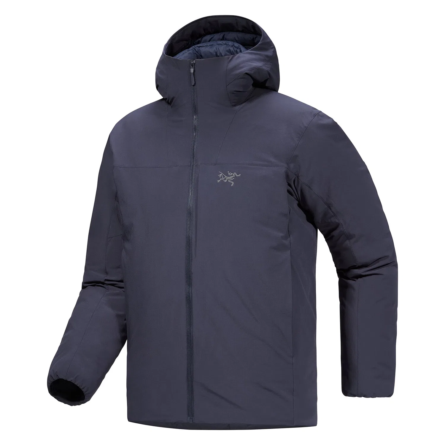 Мужская куртка пуховая с капюшоном Epsilon Down Jacket Arcteryx, Black Sapphire