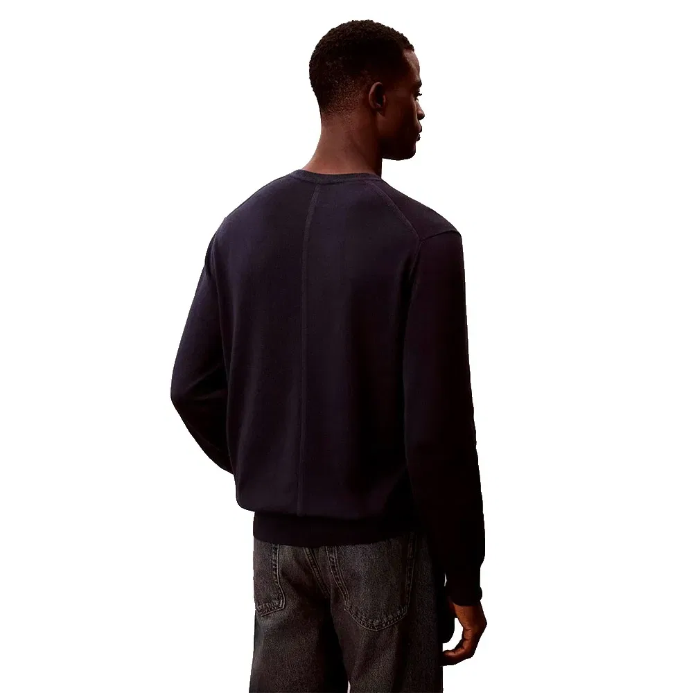 Свитер Supima Calvin Klein, синий — фото 2