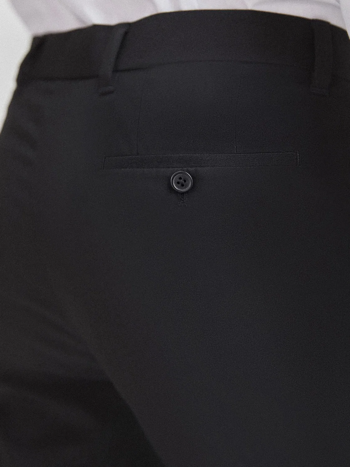 Брюки зауженные Slim Tapered Fit Next, черные — фото 4