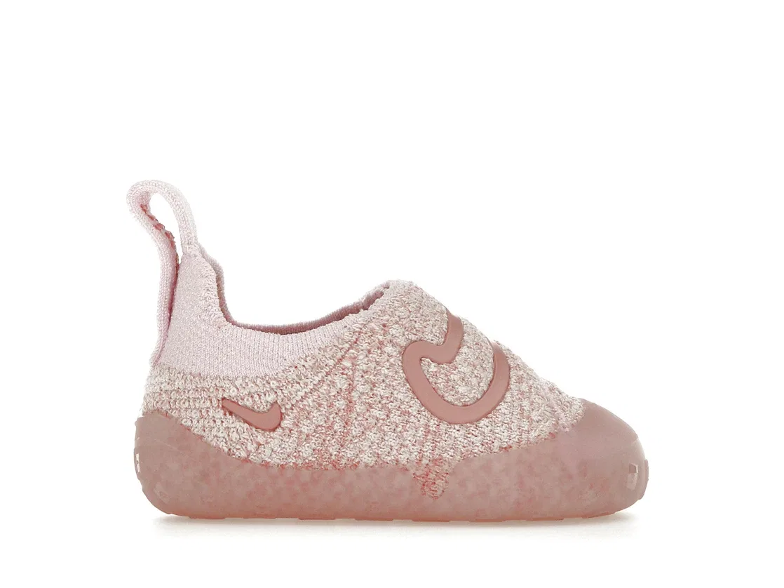 Детские кроссовки для мальчиков с логотипом Nike Swoosh 1 Nike, Pink Foam/Purple Agate/Sail/Red Stardust