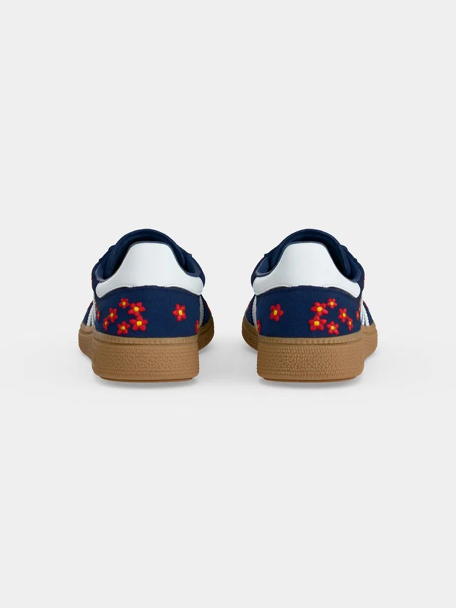 Кроссовки HANDBALL SPEZIAL темно-синего цвета Adidas Originals — фото 4