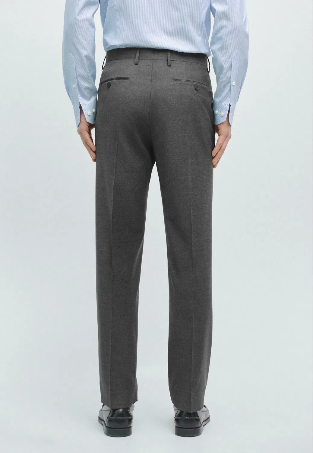 Брюки от костюма Massimo Dutti, Grey — фото 3