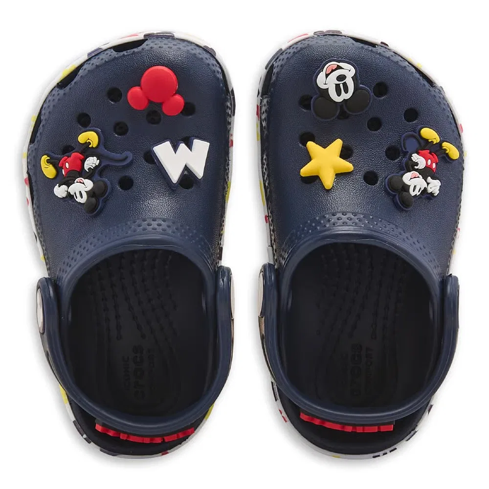 Детские классические сабо Mickey Mouse Crocs, Navy Mickey Multi — фото 4