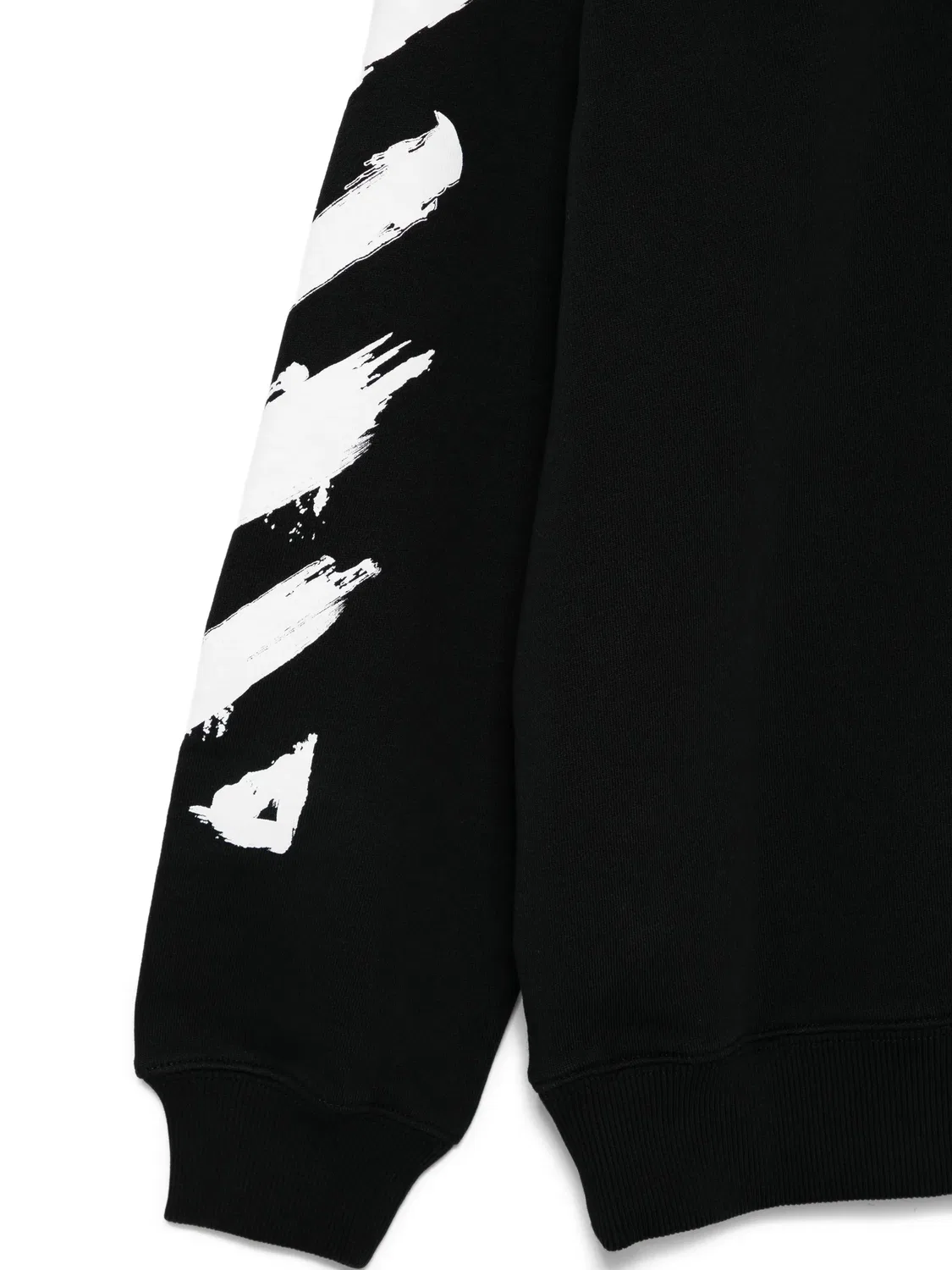 OFF-WHITE Худи Brushstroke Черный — фото 2
