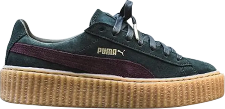 

Кроссовки Puma Fenty x Suede Creeper Bordeaux, зеленый