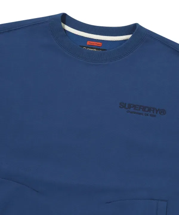 Свитшот Core, Superdry, Navy — фото 4