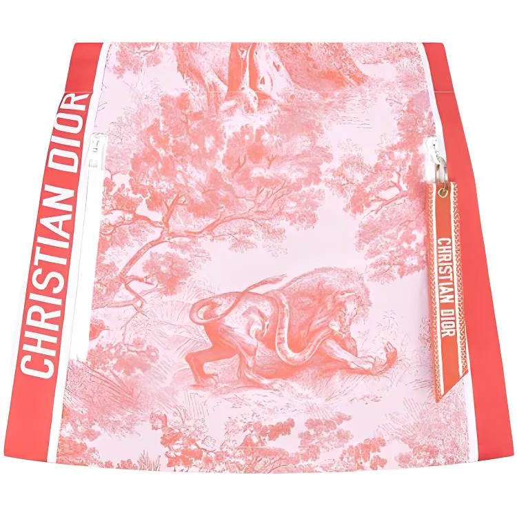 Шорты Casual Shorts, DIOR, Coral Red