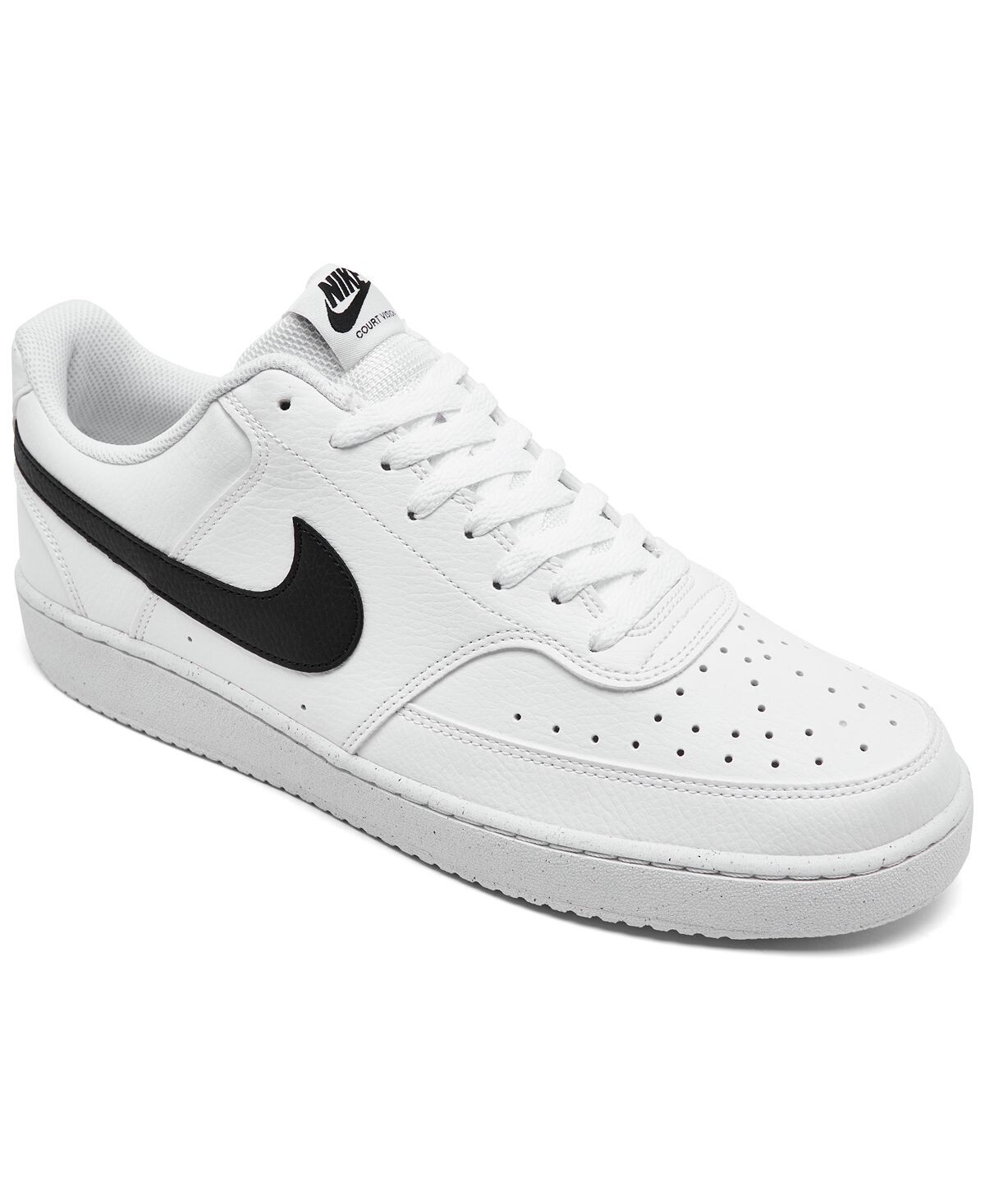 

Кроссовки Nike Court Vision Low Next Nature, бело-черный