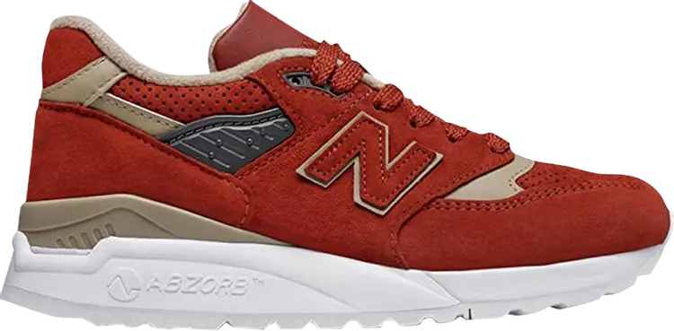 

Кроссовки New Balance Wmns 998 Made In USA 'Red', красный