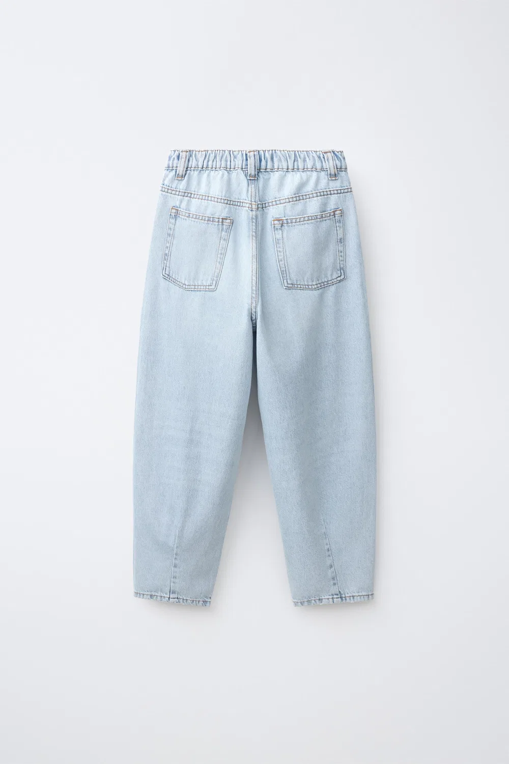 Джинсы-шары ZARA, Light blue — фото 2