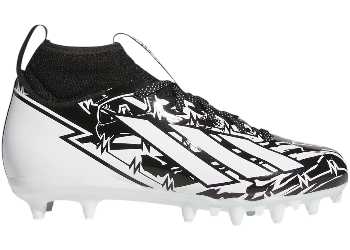 Детские бутсы с длинным рукавом Adizero Impact.2 II Adidas, Core Black/Cloud White/Core Black