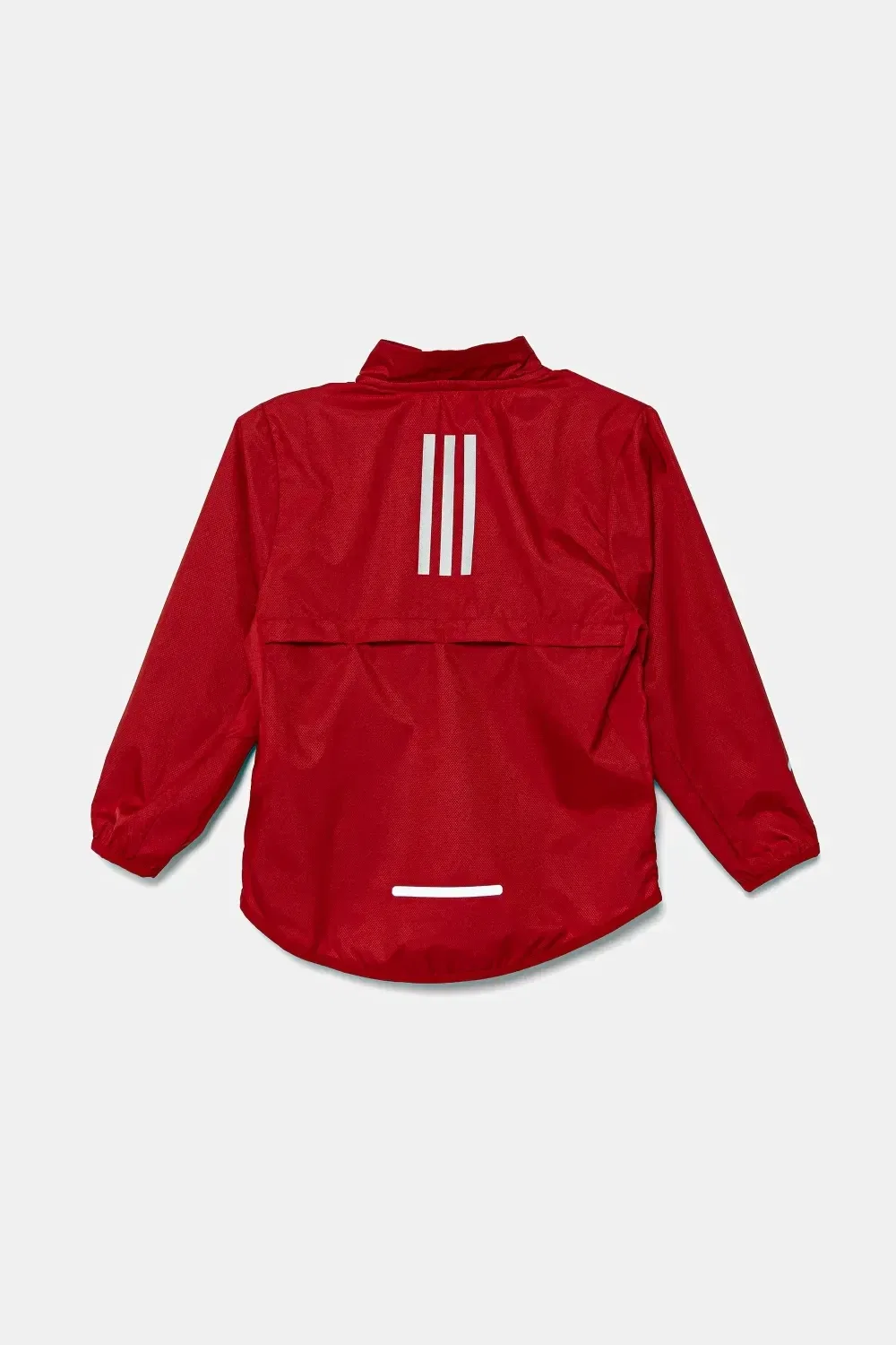 Куртка на молнии с логотипом Adidas Kids, красный — фото 2