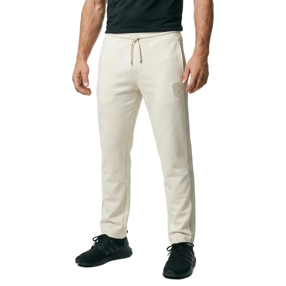 Мужские спортивные брюки с жаккардовым узором Hurley BOSS, Beige — фото 2
