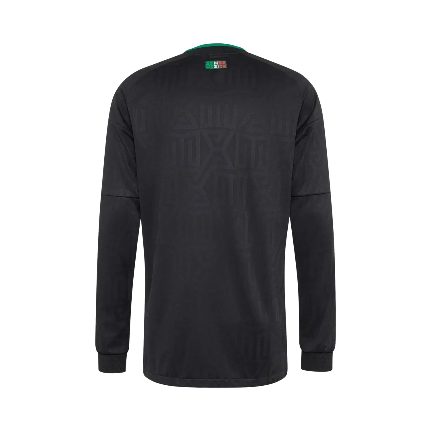 Футболка Adidas Mexico 26 Third с длинным рукавом, черный — фото 3