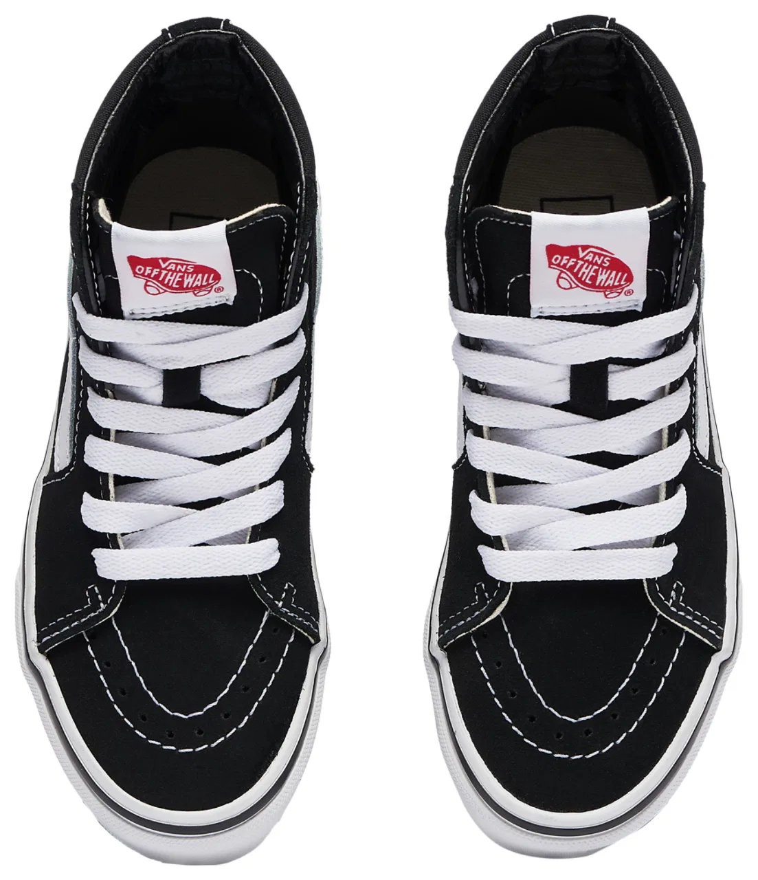 Кеды высокие для мальчиков Sk8-Hi Vans, цвет Black/True White — фото 4
