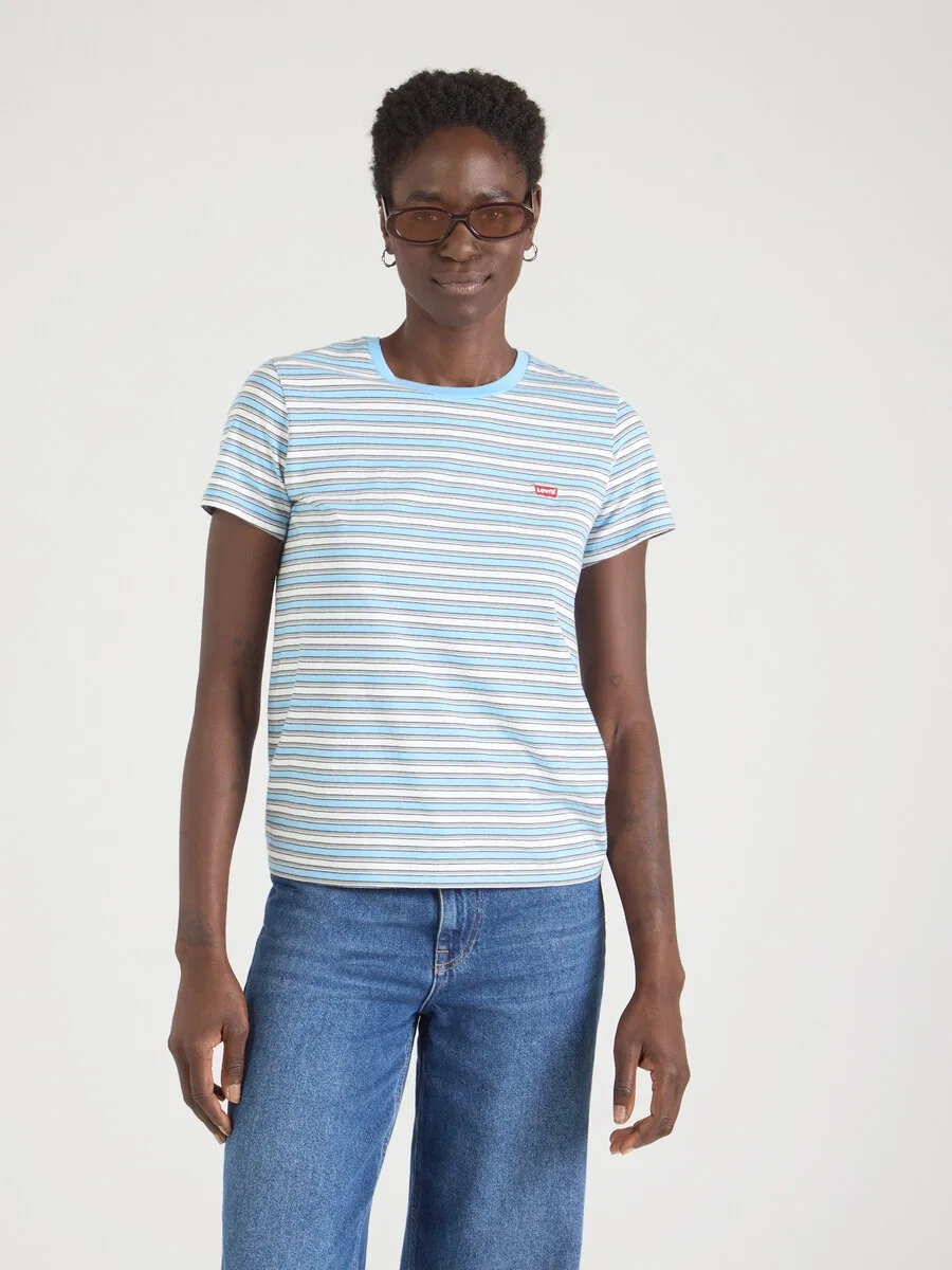 Футболка LEVI'S PERFECT светло-голубого цвета — фото 2