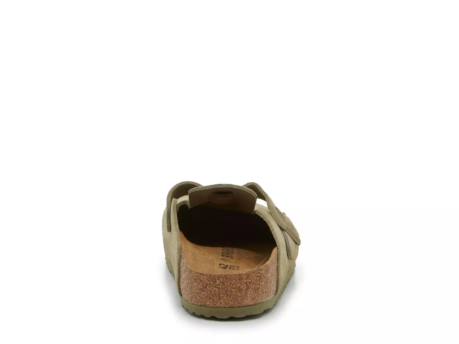Birkenstock Boston Clog — мужские, армейский зеленый — фото 4