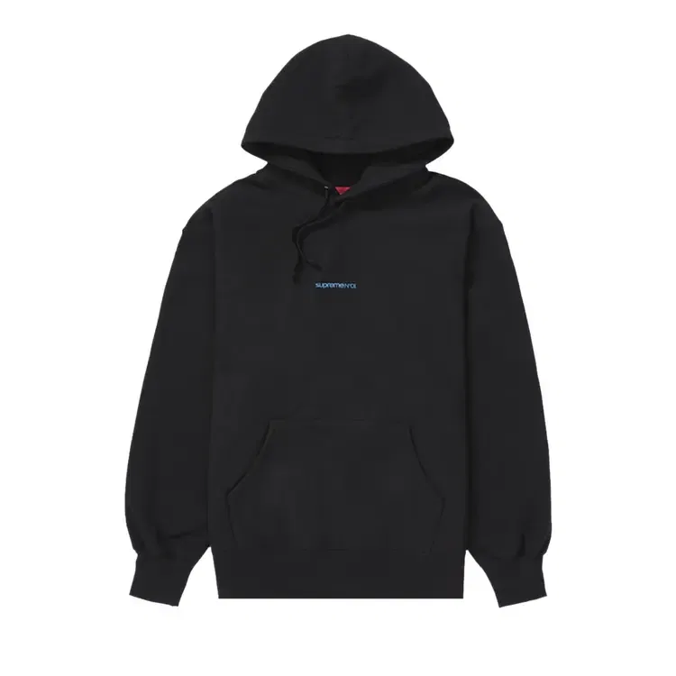 Толстовка с капюшоном Supreme Number One, черный
