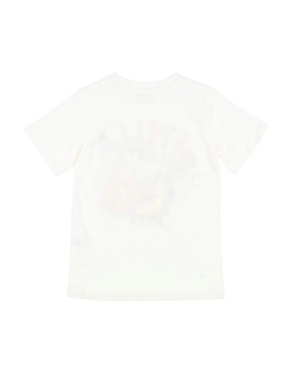 Детская футболка с принтом Stella Mccartney Kids, кремовый — фото 2