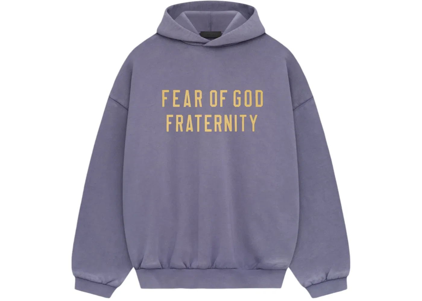 Мужской худи из плотного флиса модель Hoodie Fear of God, Lavender