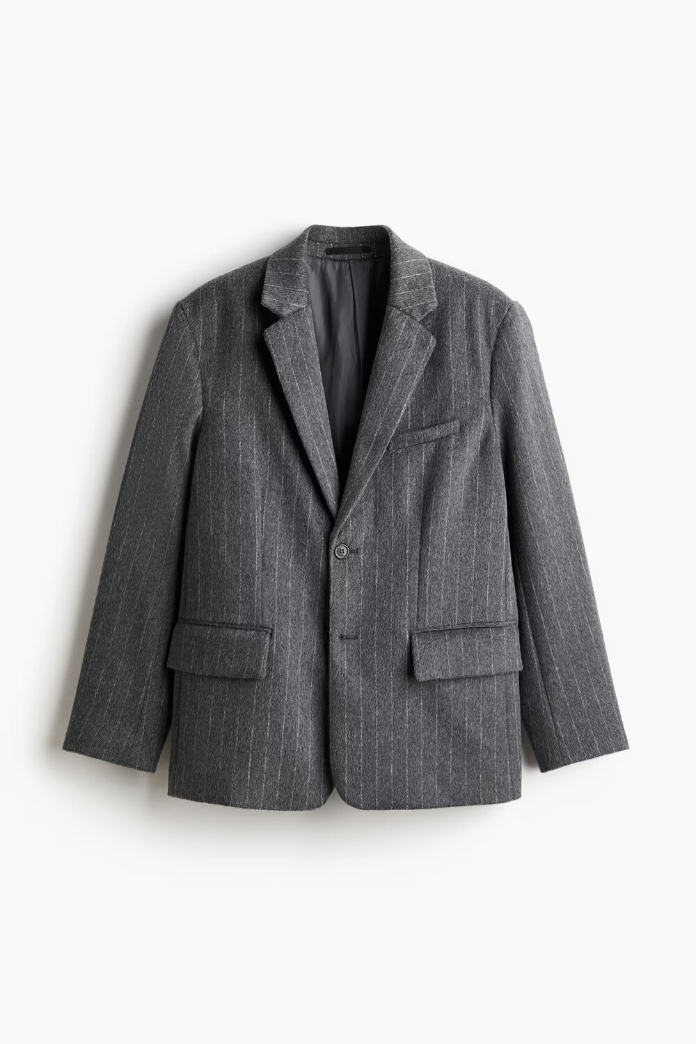 

Пиджак H&M A/W 2024 Regular Fit, темно-серый