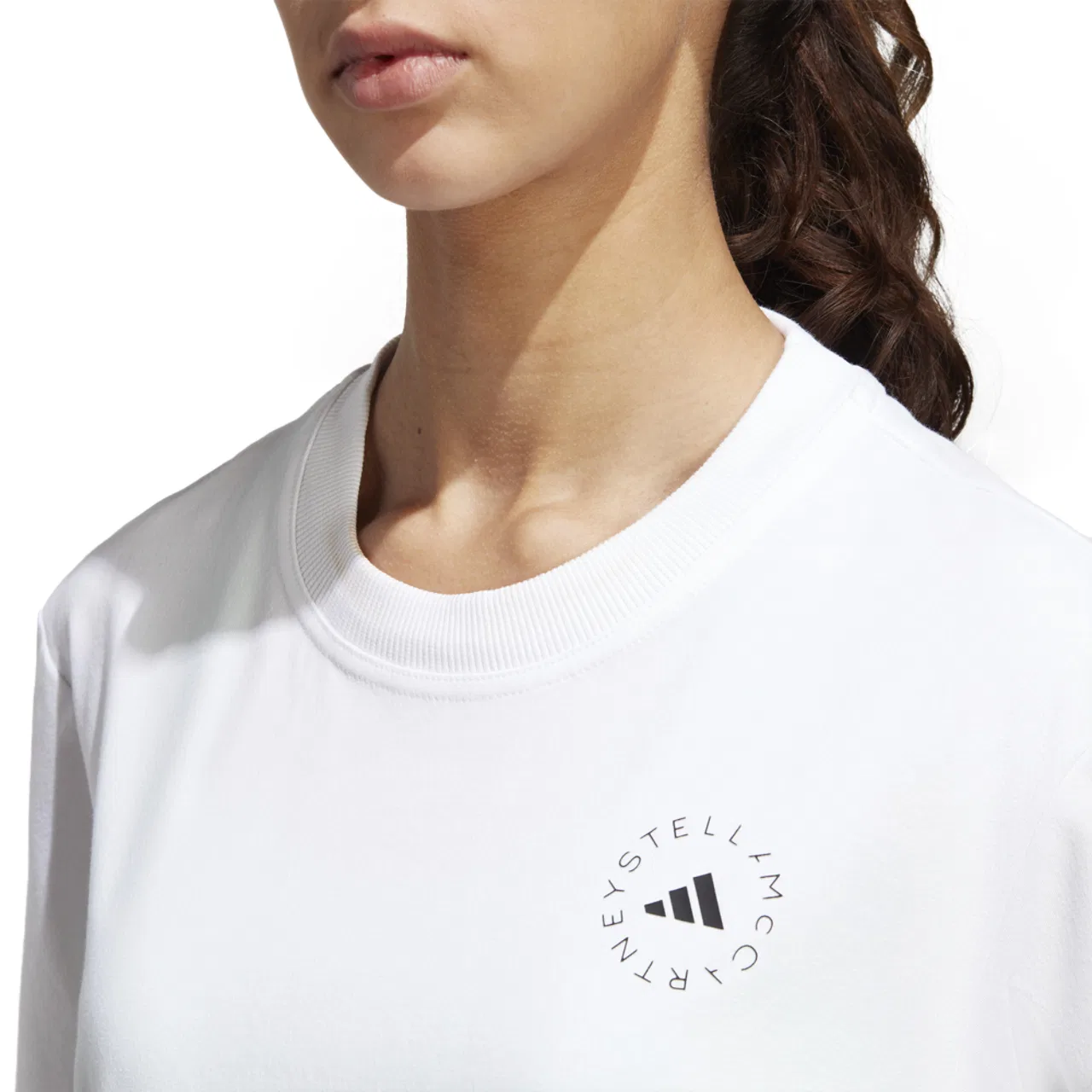 Футболка женская TrueCasuals Sportswear Tee Adidas, белый — фото 4