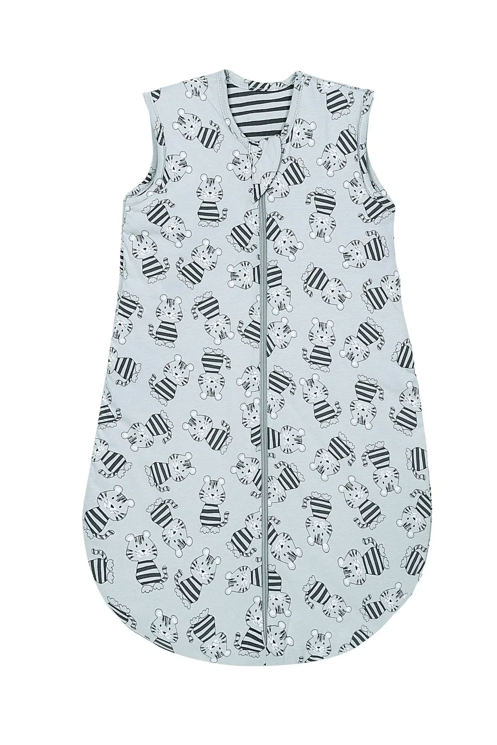 Спальный мешок летний из джерси Wild Tiger Kinderhaus Blaubär, серый