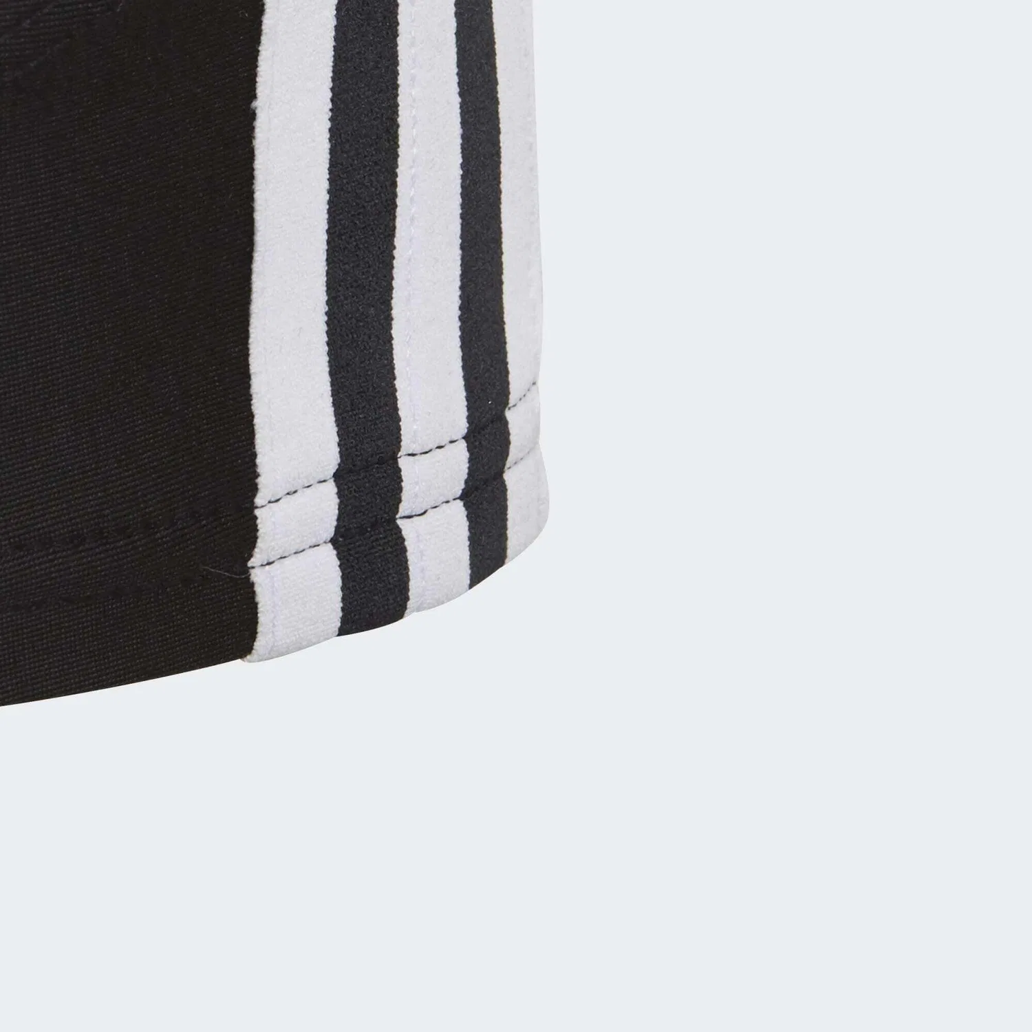 Детский спортивный бикини с лямками-реглан 3-Streifen Bikini Adidas, Schwarz Weiss — фото 3