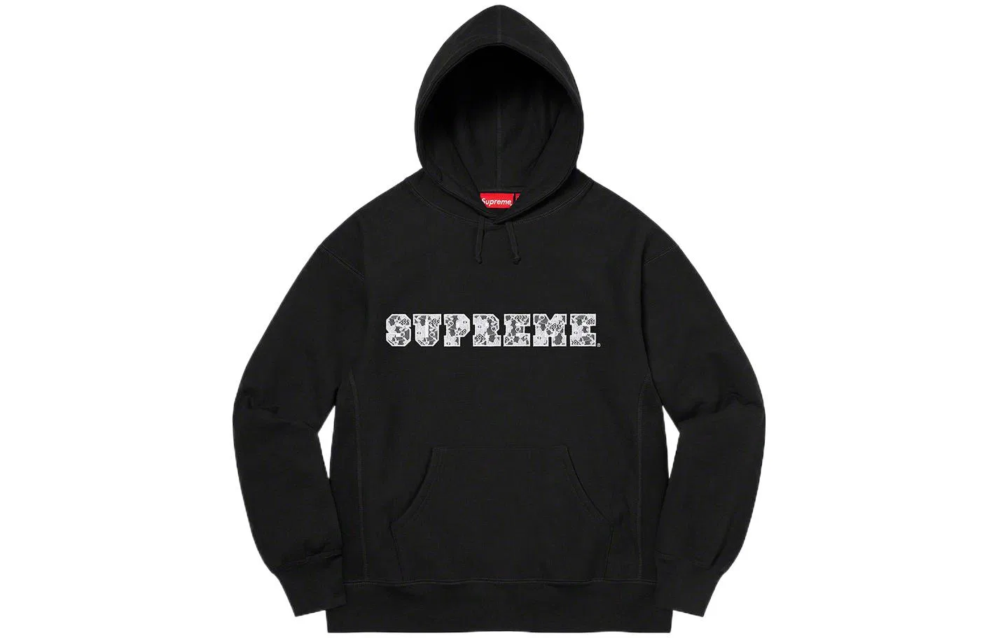 Женская толстовка с капюшоном The Most Hooded Sweatshirt Supreme, White — фото 4