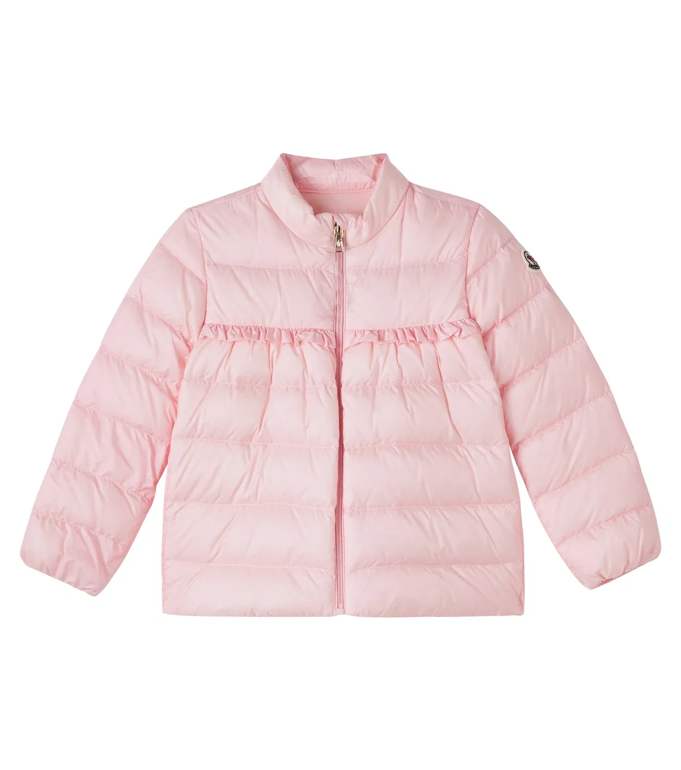 Легкая куртка пуховая Nazife Moncler Enfant, розовый