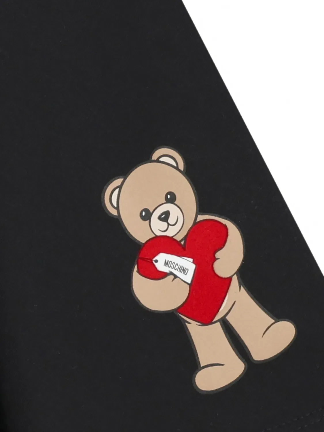 Юбка Teddy Bear с эластичным поясом Moschino Kids, черный — фото 3