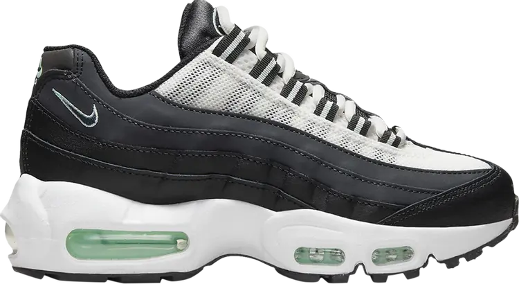 

Кроссовки Nike Air Max 95 Recraft GS 'Anthracite White Mint Foam', черный