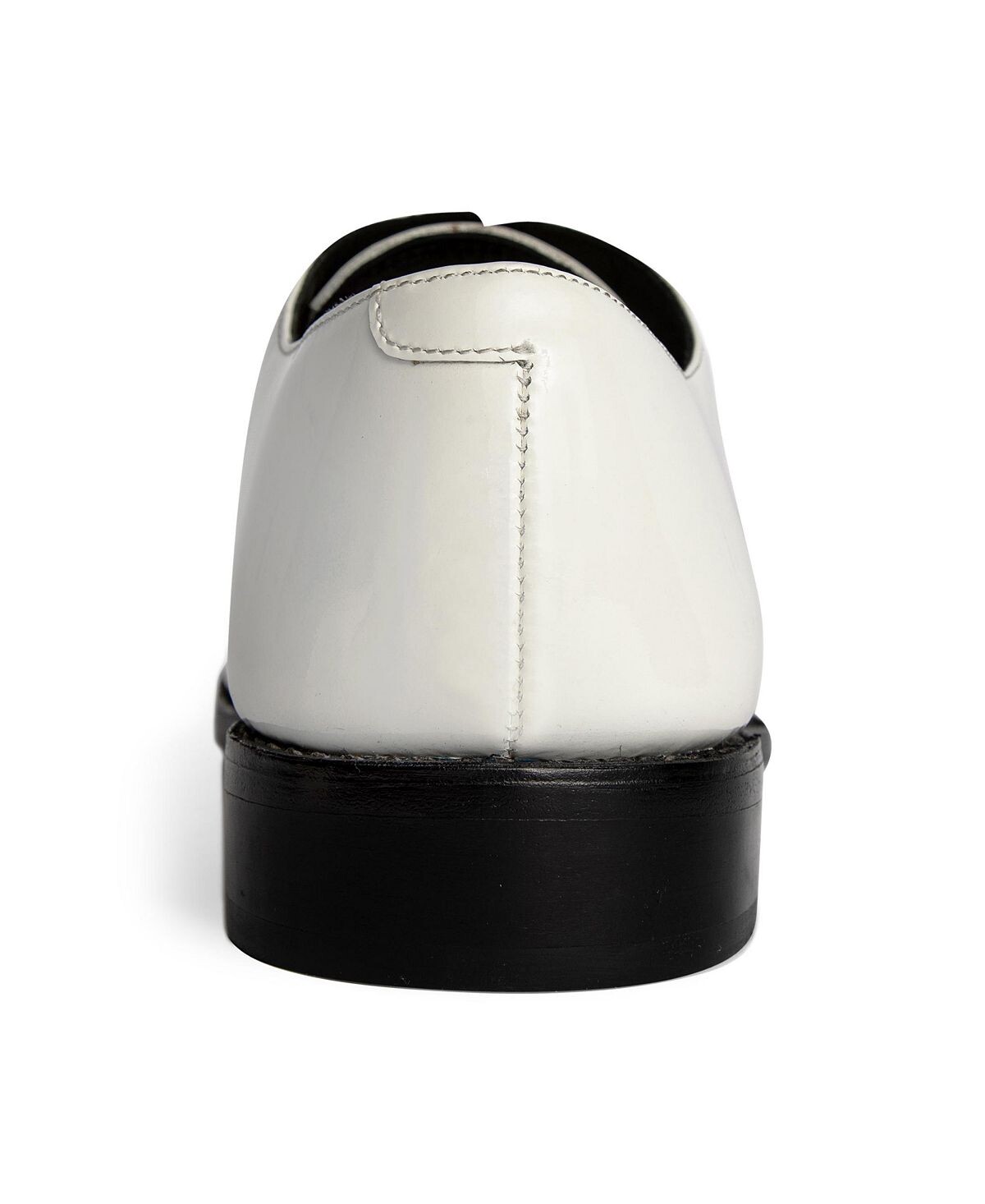 Мужские кожаные модельные туфли-оксфорды clinton tux cap-toe Anthony Veer, белый — фото 4