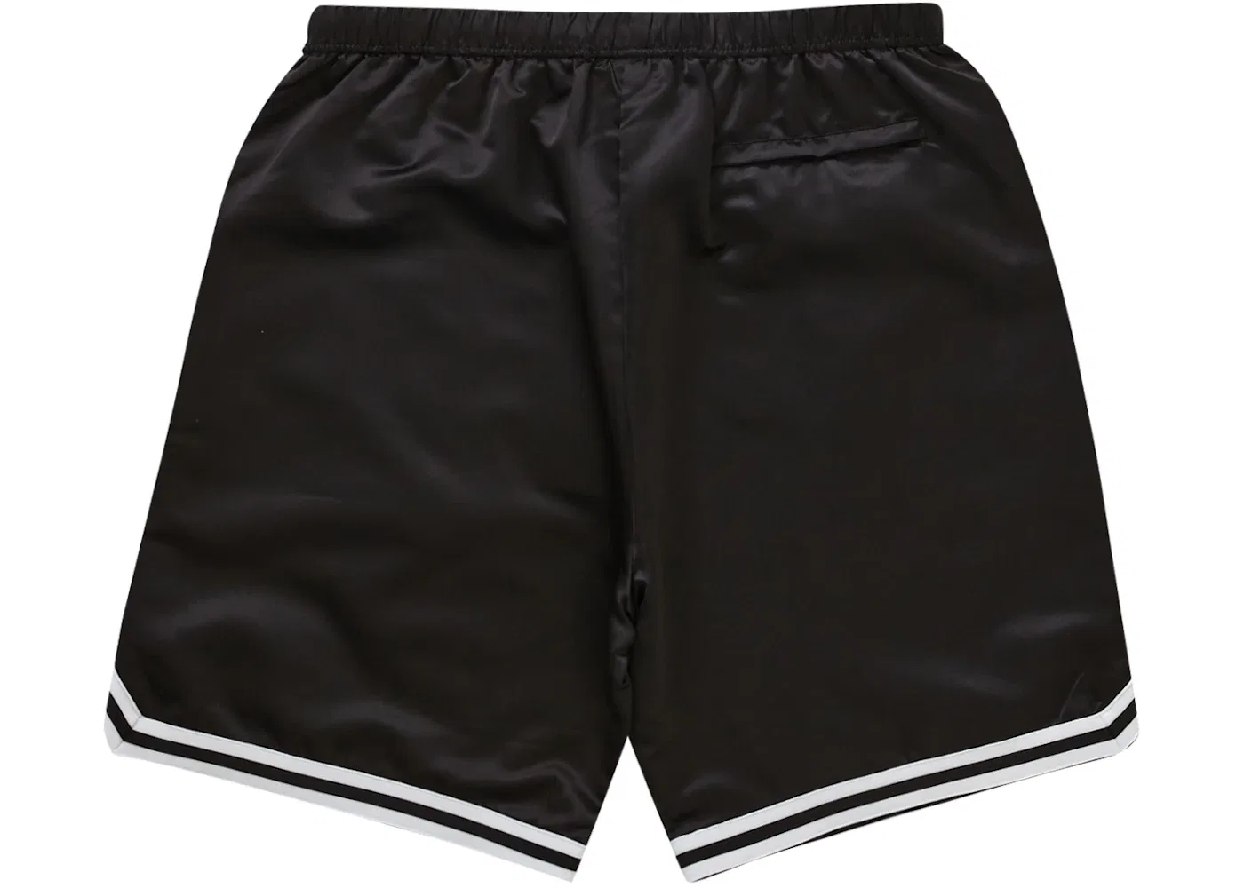 Мужские шорты с принтом Supreme Mitchell & Ness, Black — фото 2