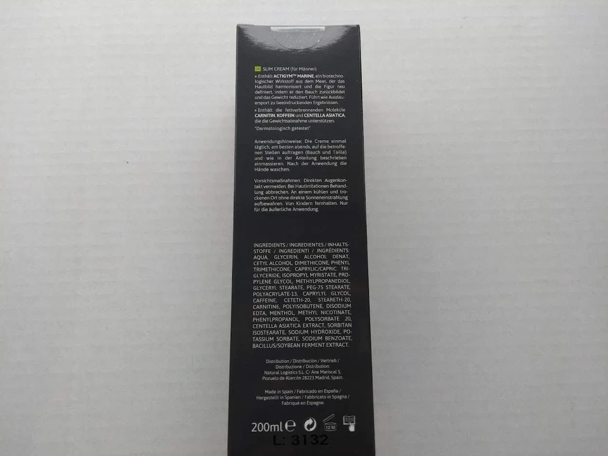 Крем для тела жиросжигающий XS Natural, 5 шт, 500Cosmetics — фото 3