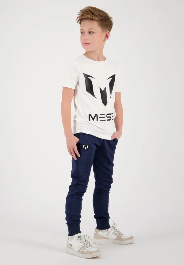Футболка с принтом, хлопок Messi Logo Tee Vingino, Real White, белый