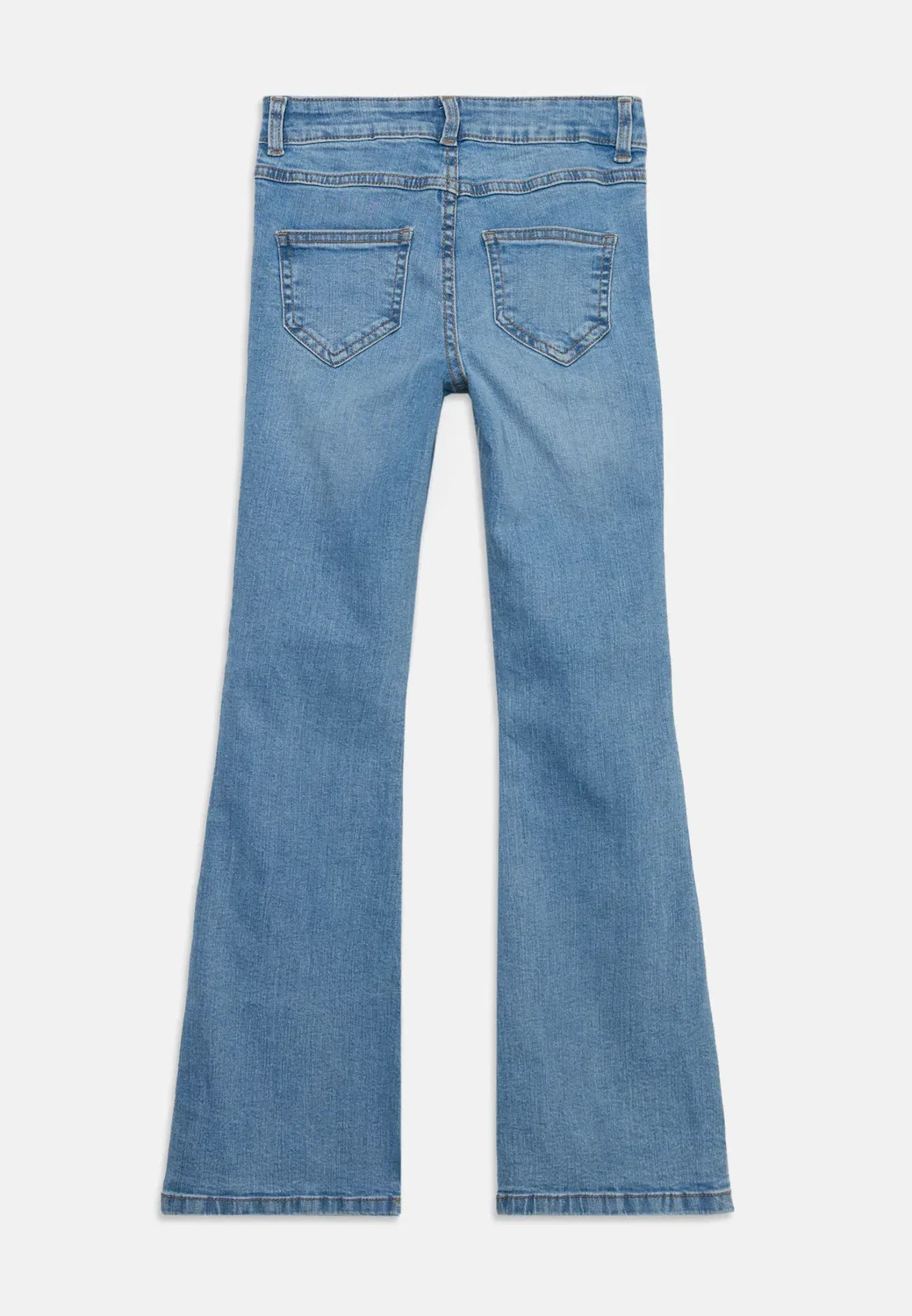 Nkfpolly 2 pack - джинсы-клеш Name It, Medium Blue Denim/Dark Blue