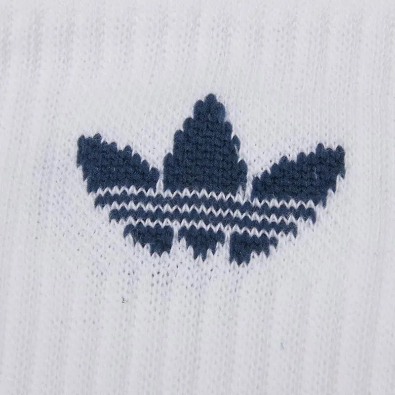 Детские носки с логотипом, комплект из 3 пар, Adidas Originals, White/Blue/Navy Blue — фото 3