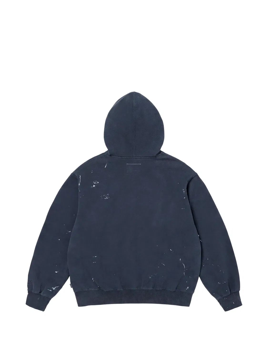 Худи с эффектом разбрызганной краски из коллаборации с MM& Supreme, синий — фото 2