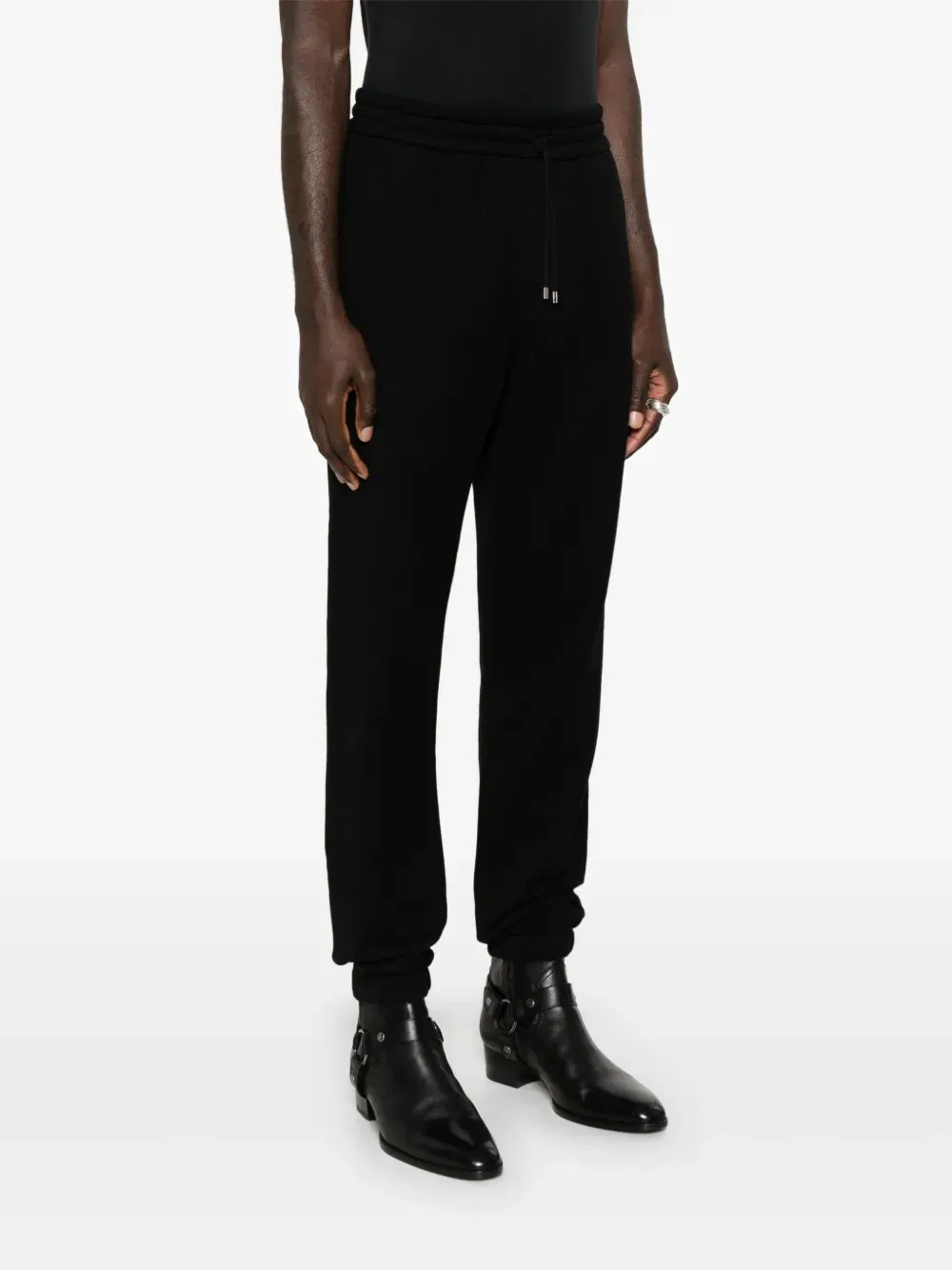 Спортивные штаны с логотипом Кассандра Saint Laurent, черный — фото 3