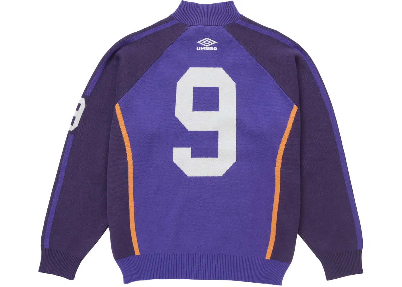 Мужской свитер с застежкой-молнией Umbro Zip Up Supreme, Purple — фото 2
