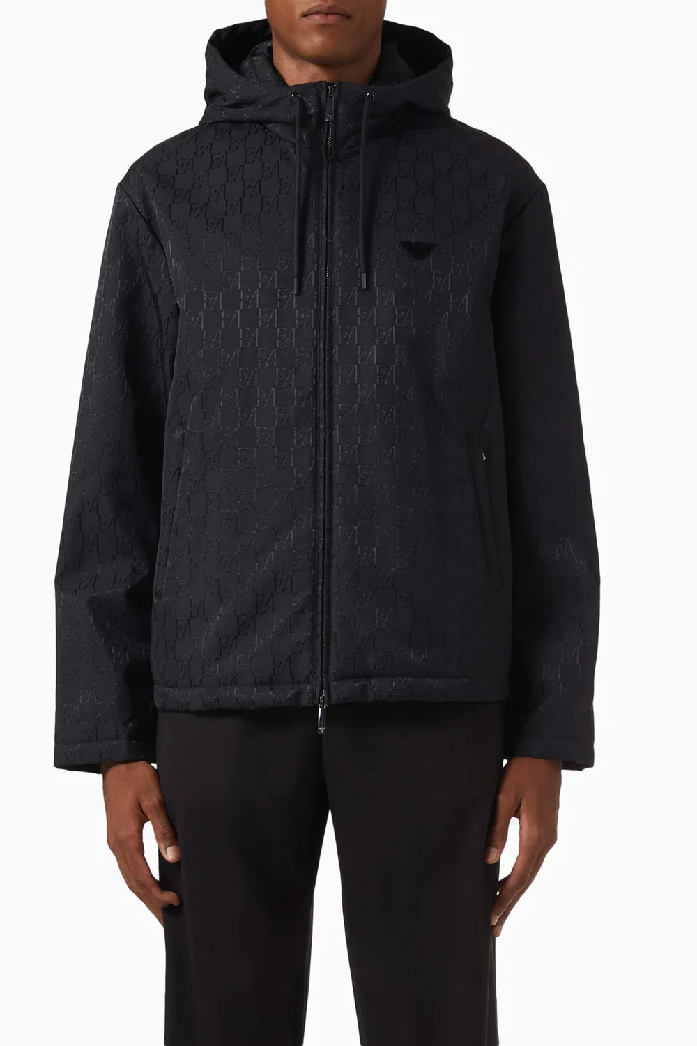 Куртка-блузон с логотипом Logo Blouson Emporio Armani