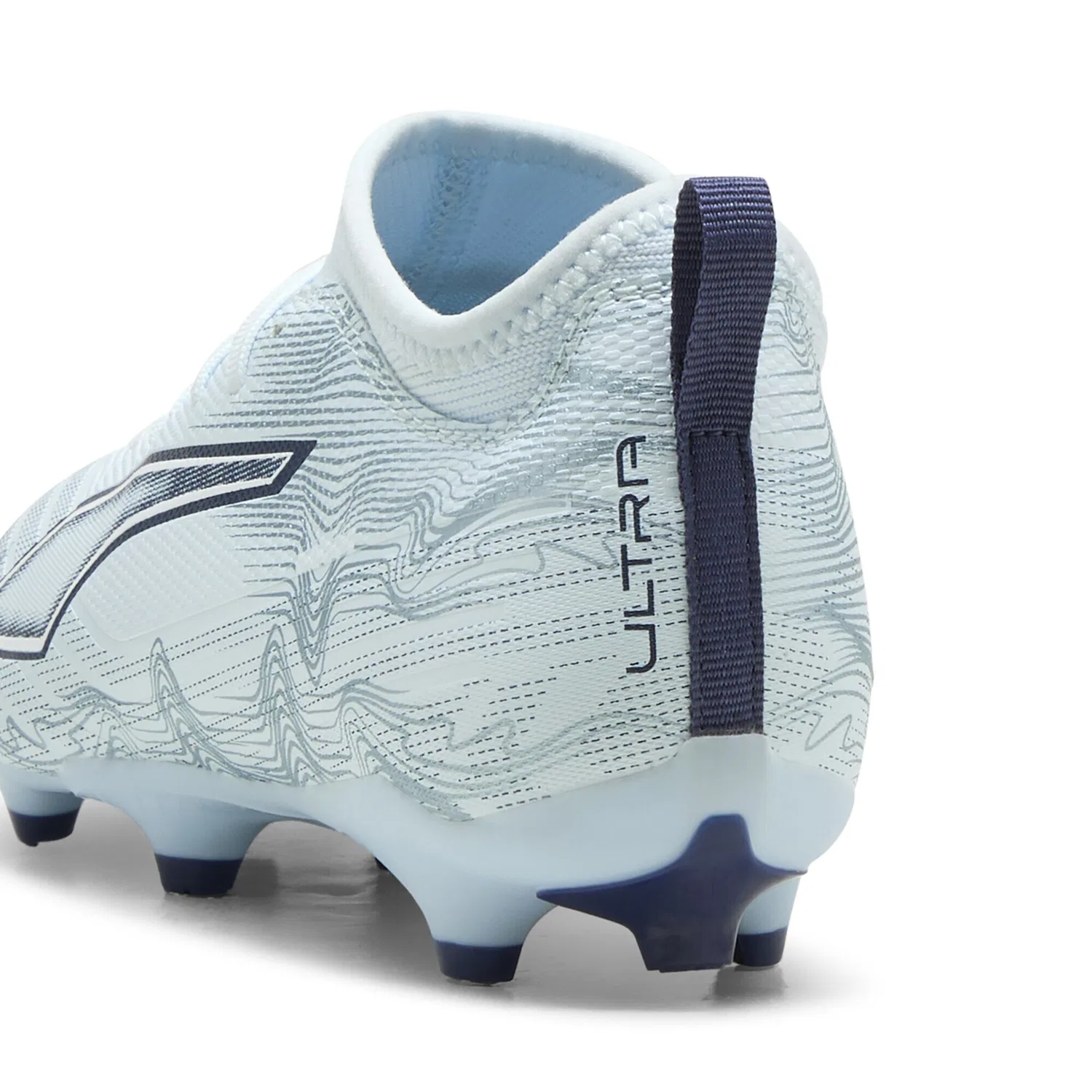 Детские футбольные бутсы для быстрой игры ULTRA 6 Match PUMA, Icy Blue White Jewel — фото 2
