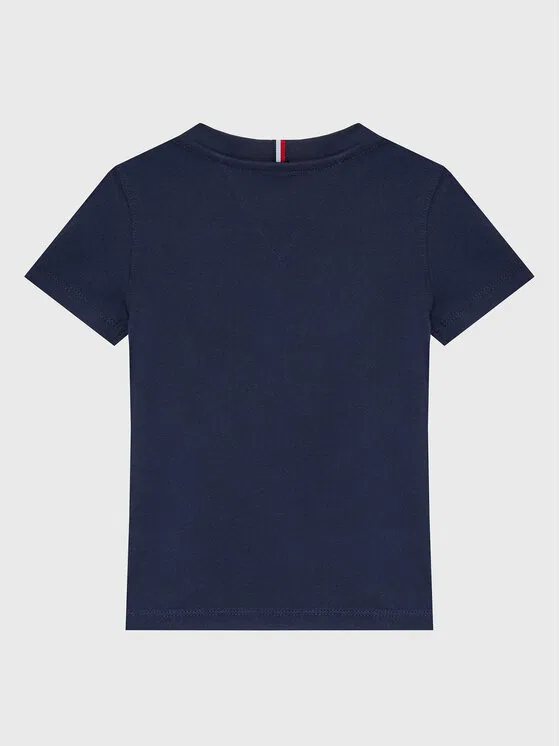 Футболка regular fit Essential Tommy Hilfiger, темно-синий — фото 2
