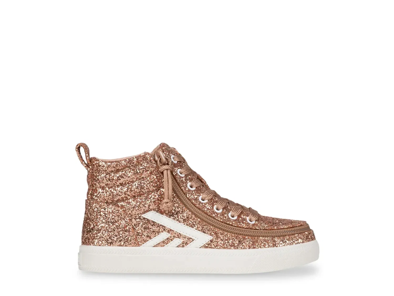 Кроссовки высокие CS, Kids', BILLY Footwear, розовый/розовое золото — фото 2